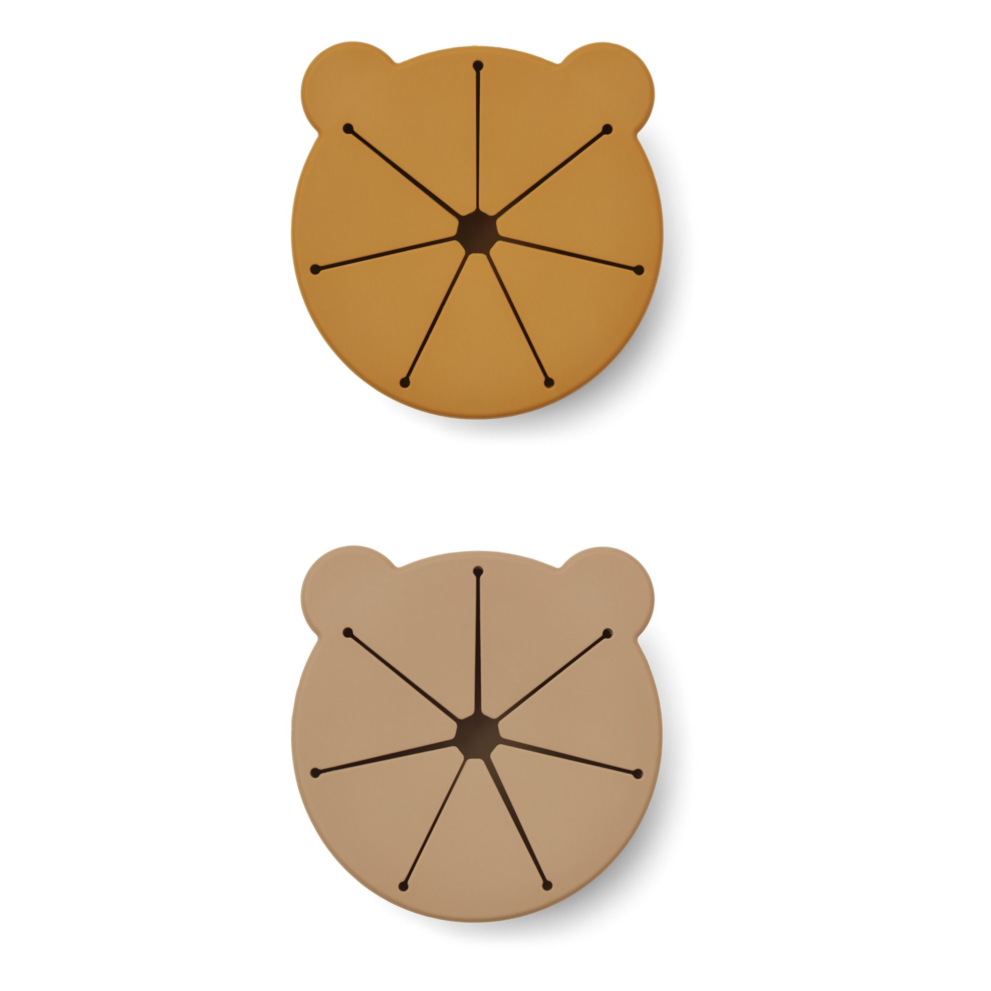 Liewood - Snack-box Kelly - Set de 2 - Caramel