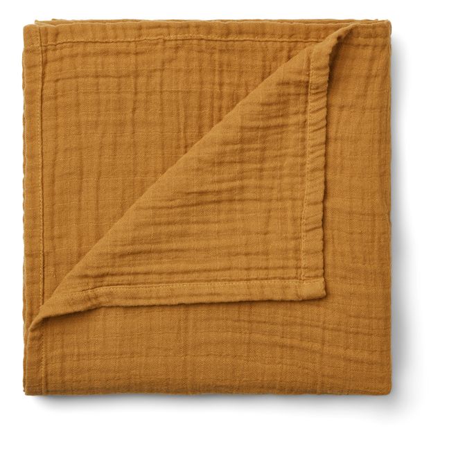 Ben Organic Cotton Swaddling Cloth | Caramel