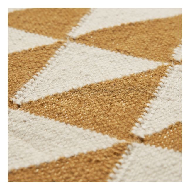 Berlin Wool and Cotton Rug Caramelo