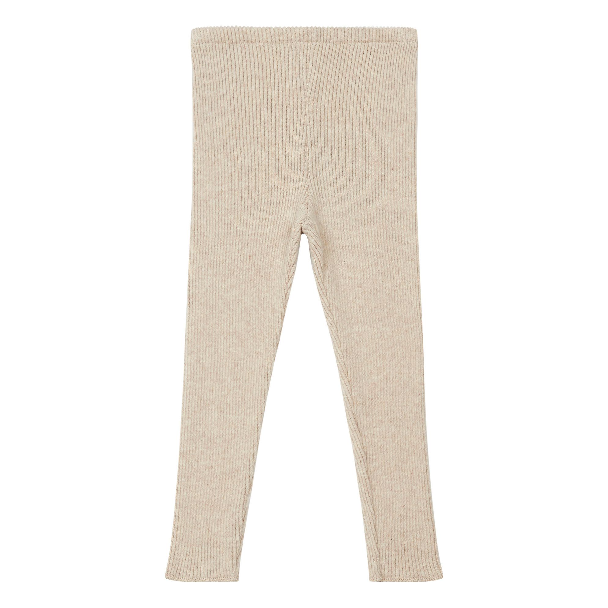 Zhoe & Tobiah - Legging Côtelé - Fille - Ecru