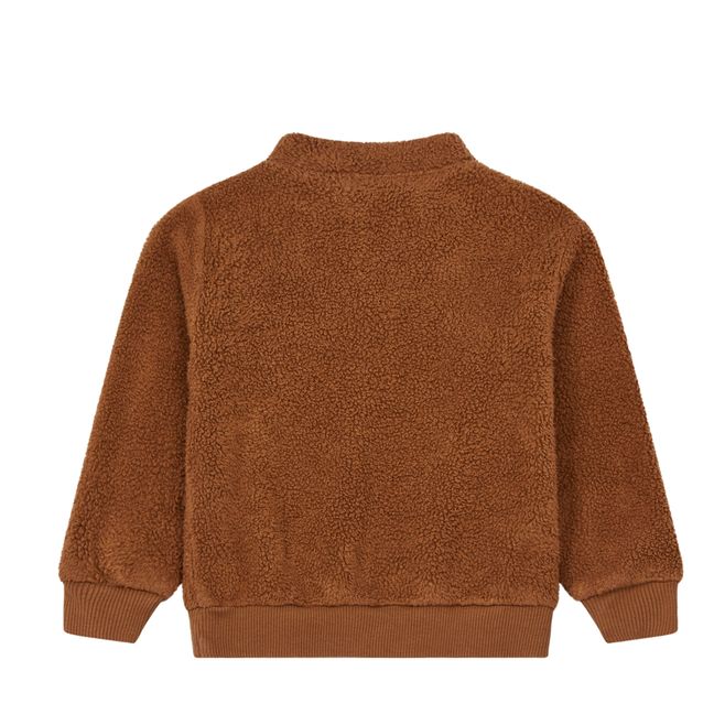Sherpa Sweatshirt Rust