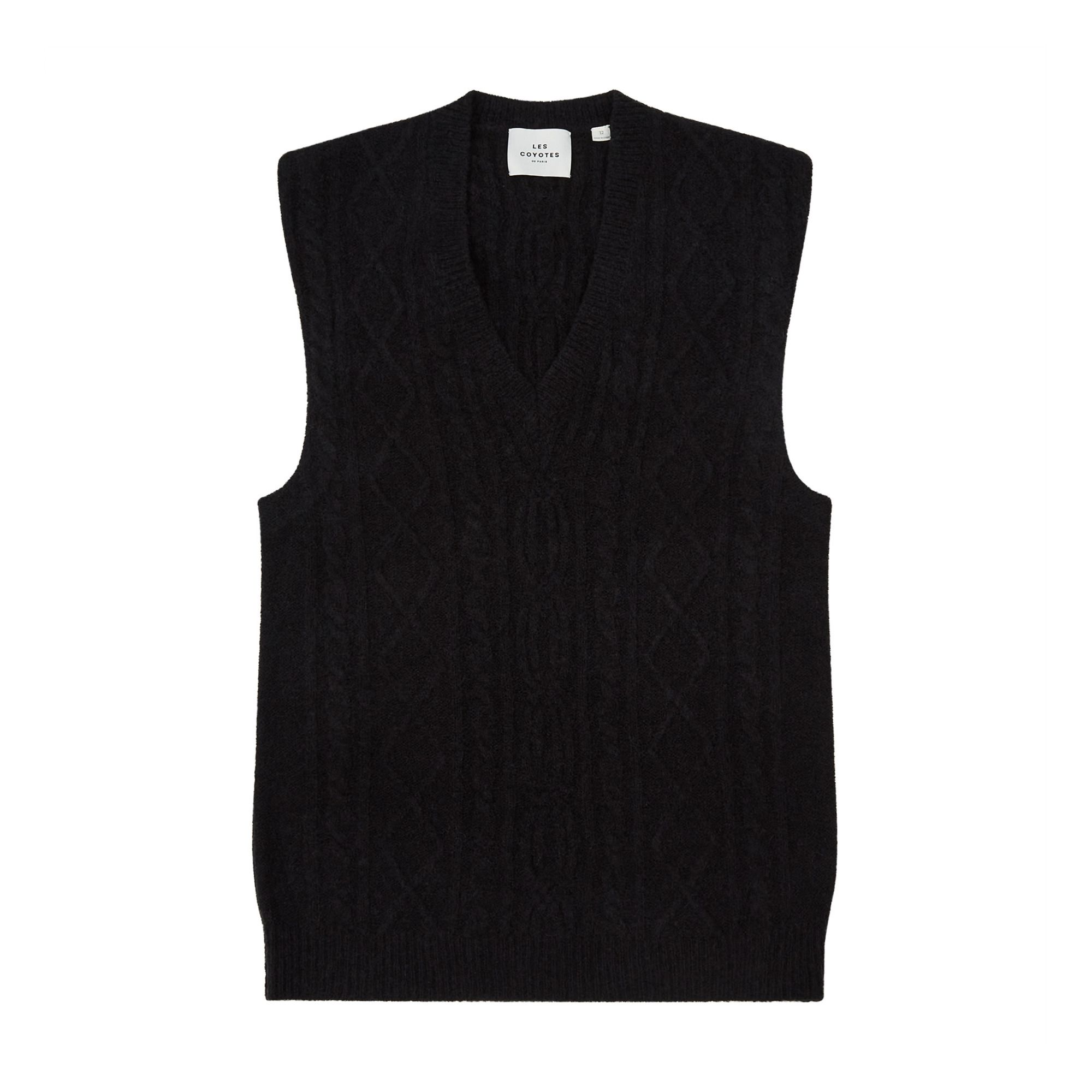 Les Coyotes de Paris - Robe Ted Mohair - Fille - Noir