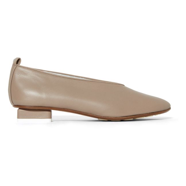 Mildred Piccola Ballet Flats Taupe brown