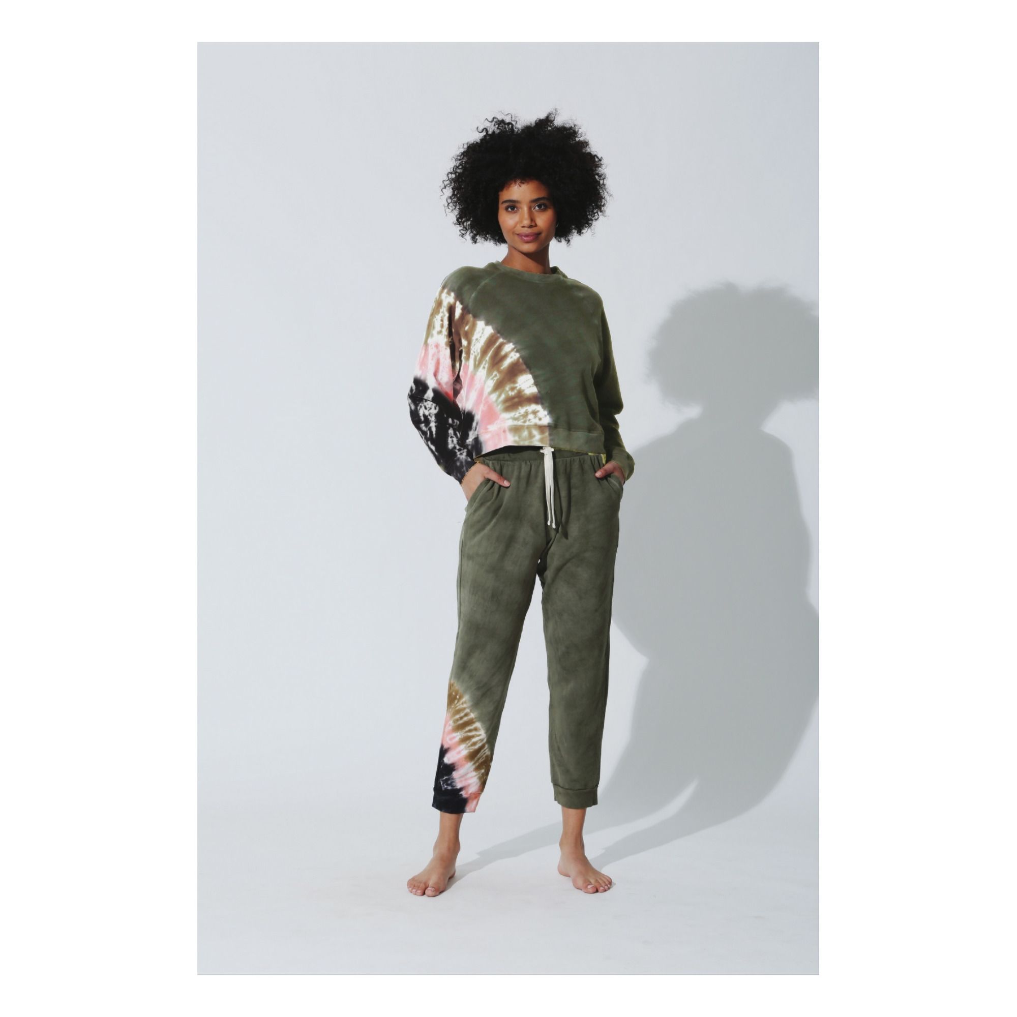 Electric & Rose - Sweat Ronan Echo - Femme - Vert kaki