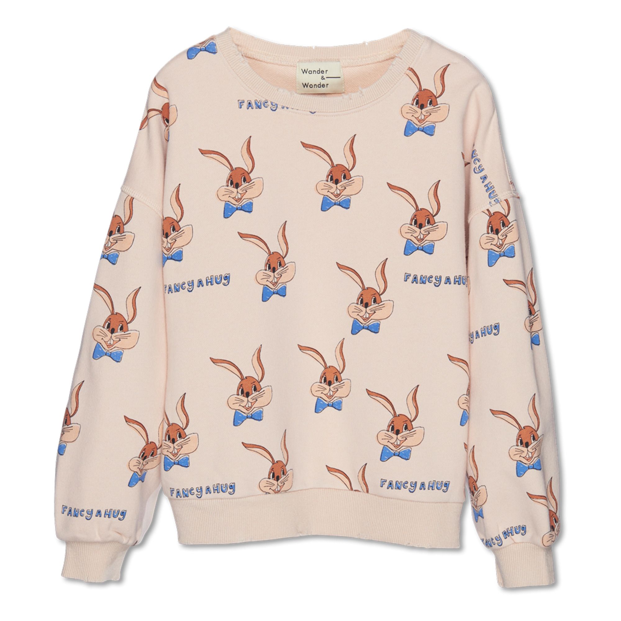 Wander & Wonder - Sweat Bunny - Fille - Beige