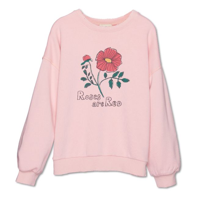 Sweatshirt Rose Rosa