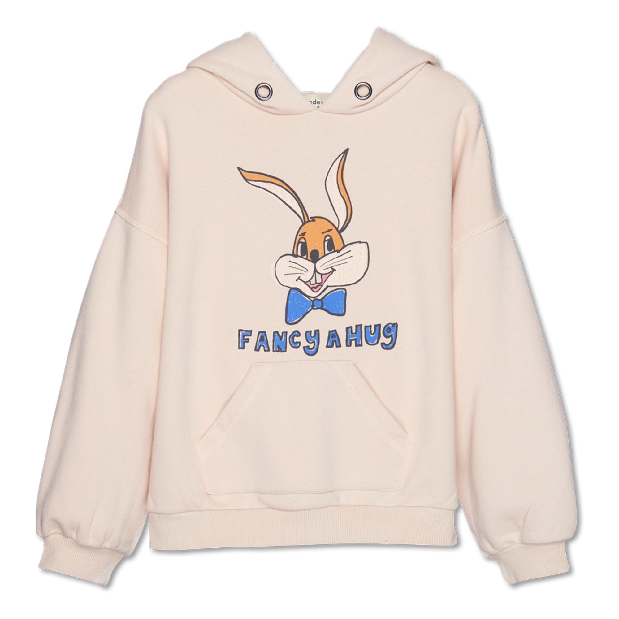 Wander & Wonder - Sweat à Capuche Bunny - Fille - Beige