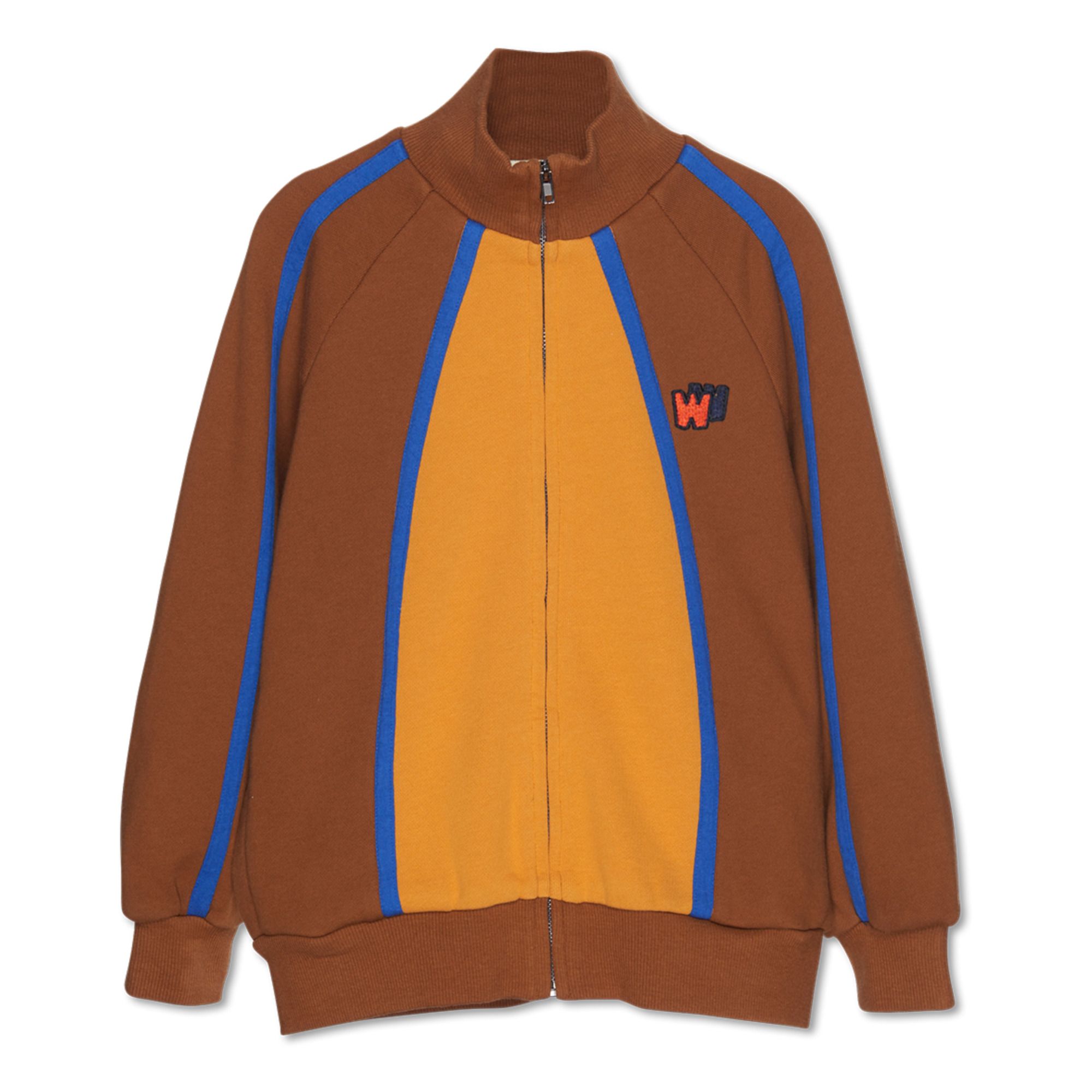 Wander & Wonder - Veste Zip Tricolore - Fille - Marron