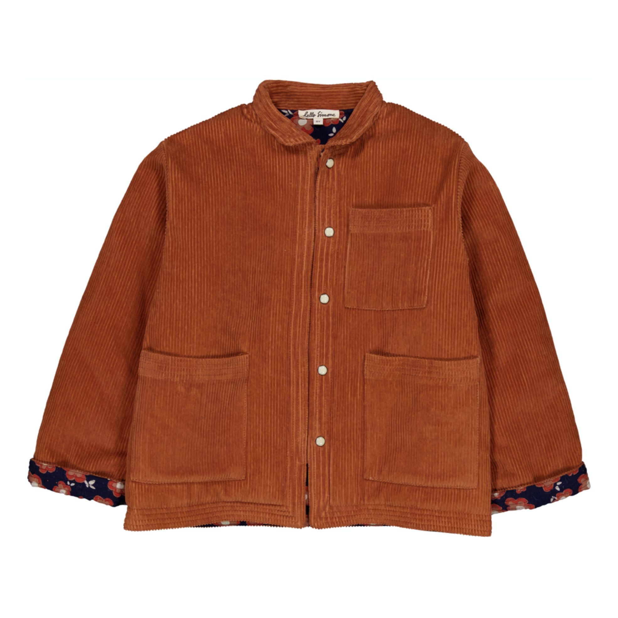 Hello Simone - Veste Velours Hannah - Fille - Caramel