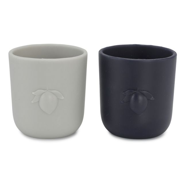 Silicone Tumblers - Set of 2 Gris