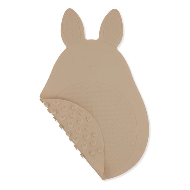 Rabbit Non-Slip Silicone Bath Mat Nude