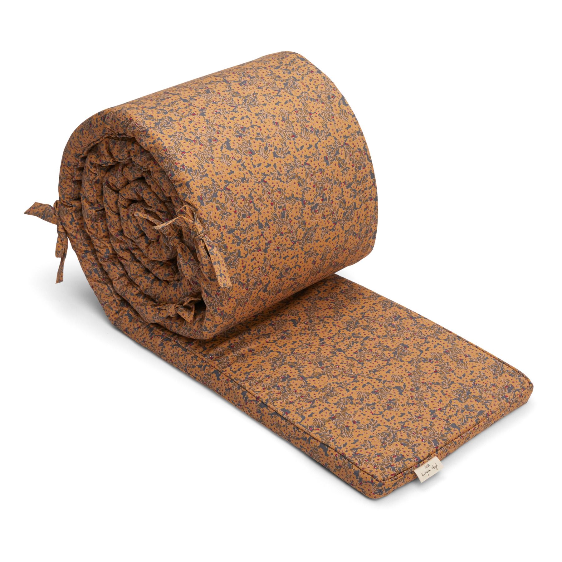 Konges Slojd - Tour de lit en coton bio - Brun