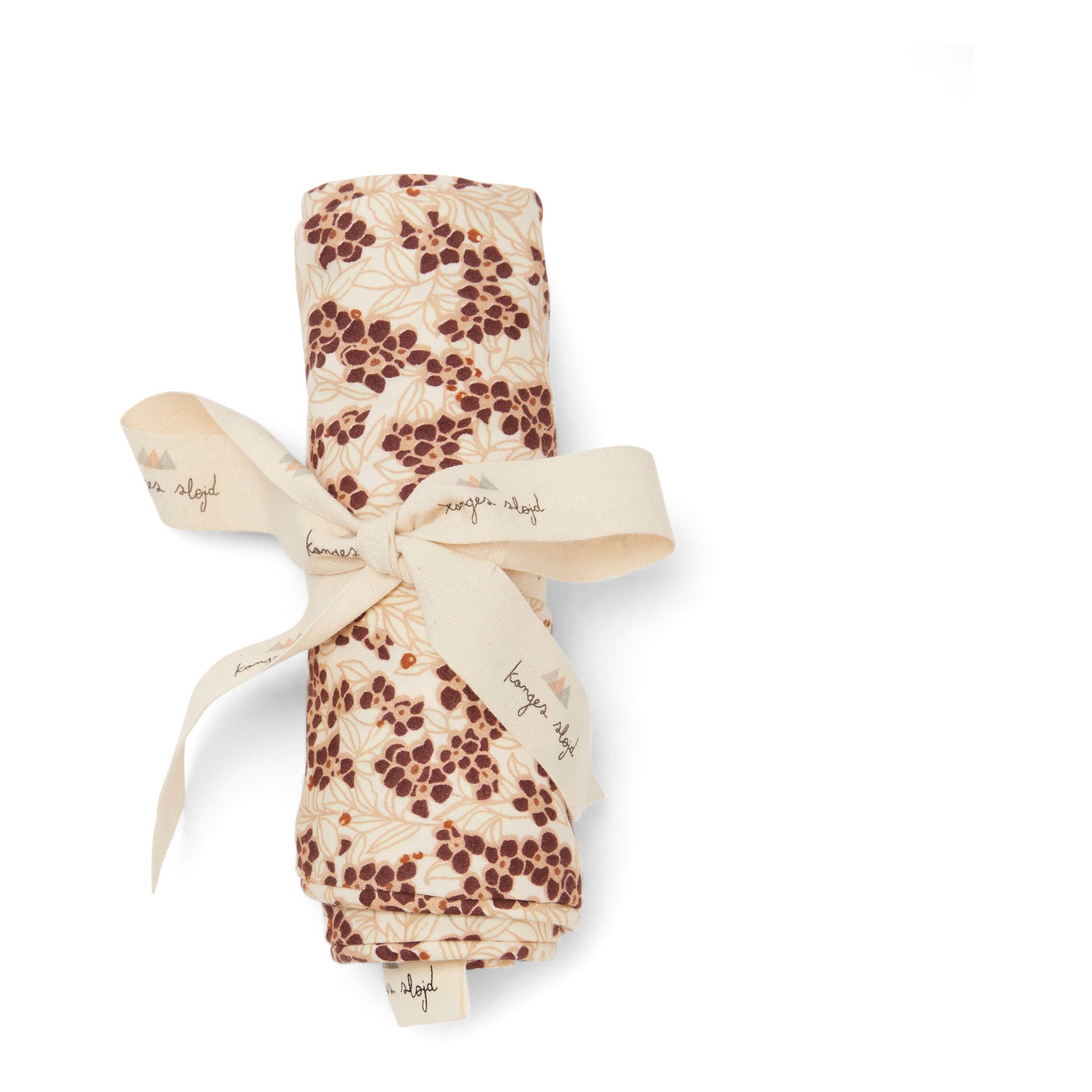 Konges Slojd - Housse de coussin d'allaitement en coton bio - Prune