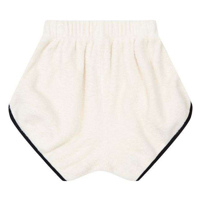 Juju Organic Cotton Fleece Shorts Ecru