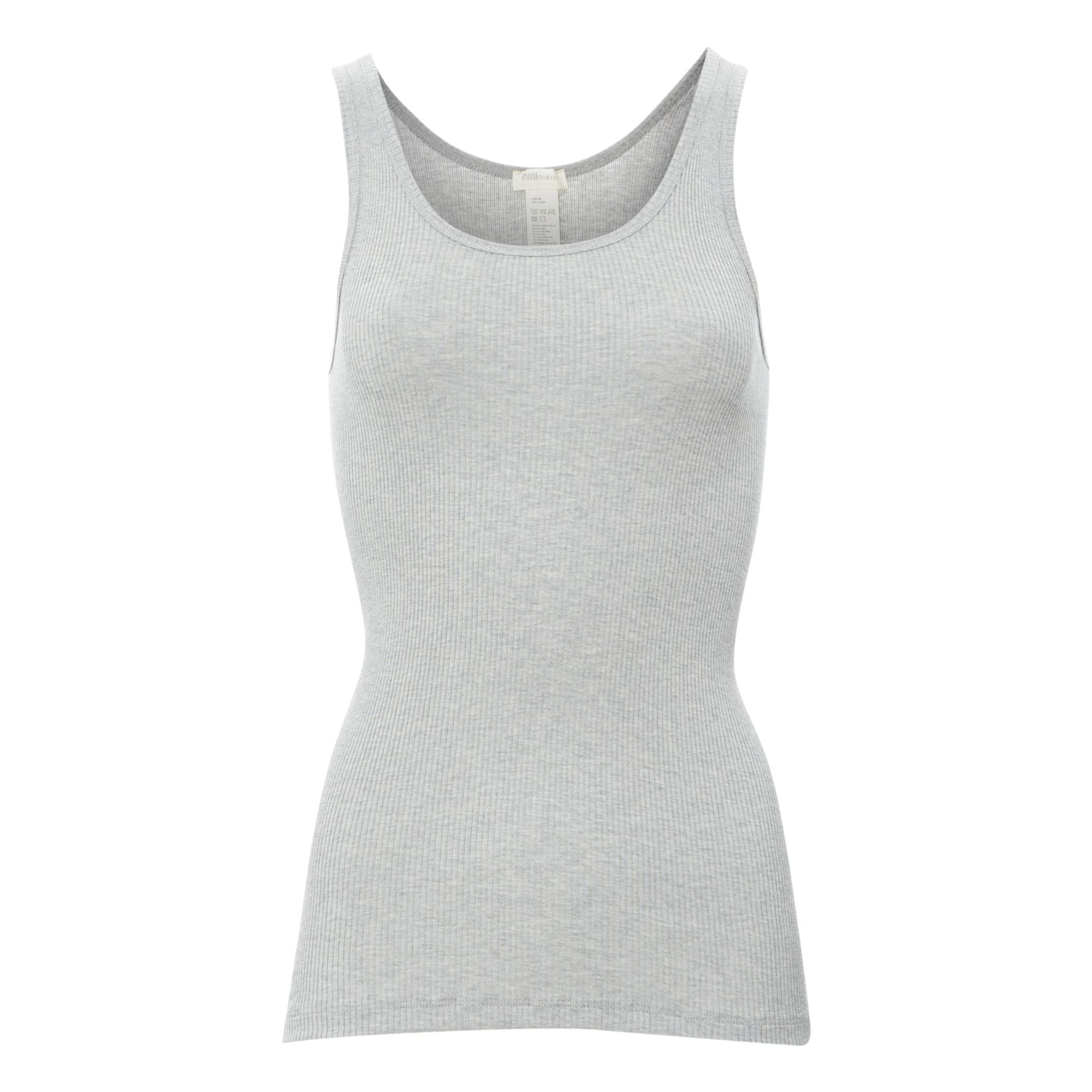 Minimalisma - Débardeur Gudrun en Soie - Collection Femme - Gris clair