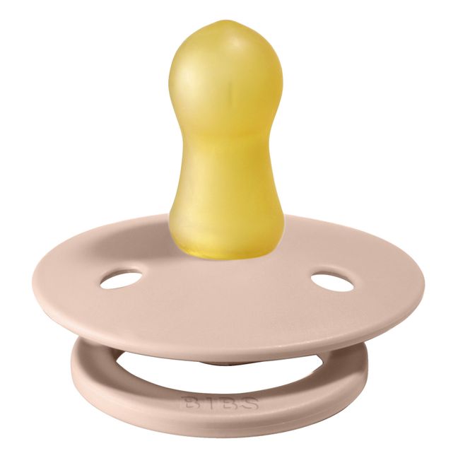 Chupetes de caucho natural - Set de 2 | Rosa