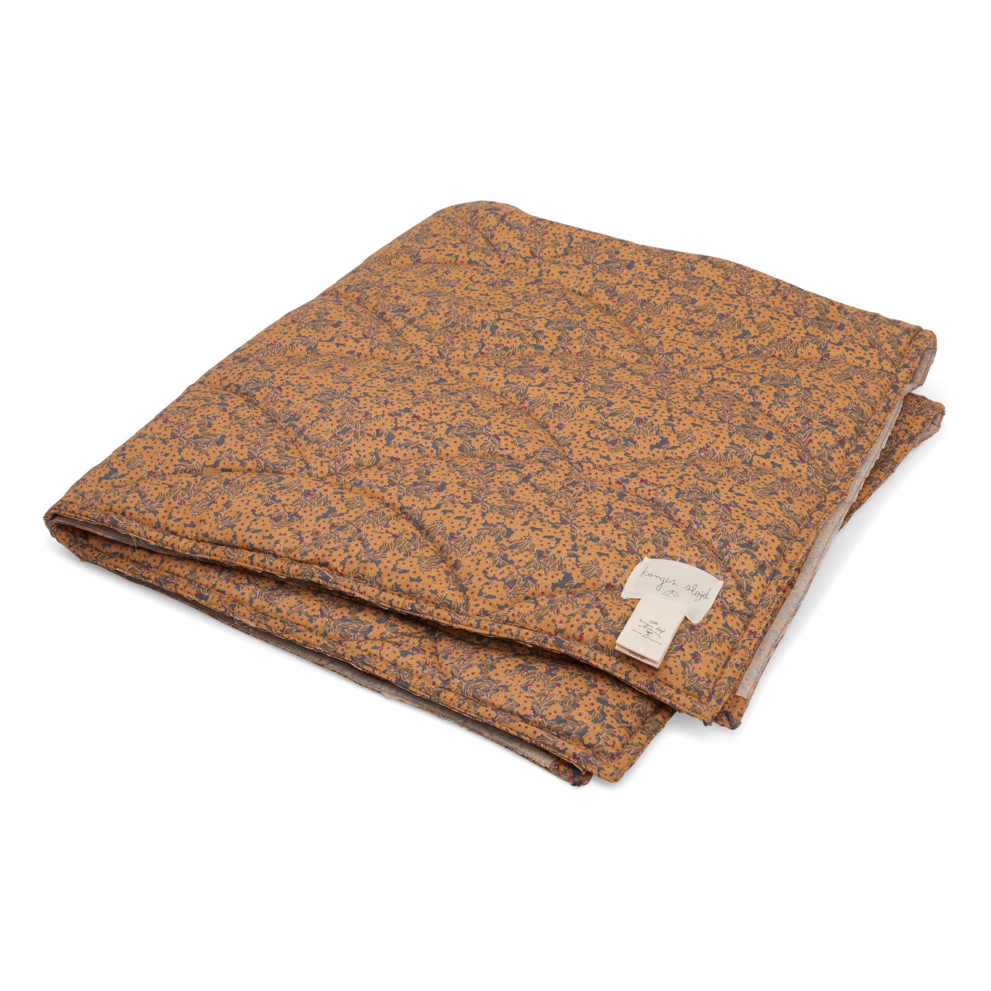 Konges Slojd - Couverture matelassée en coton bio - Brun