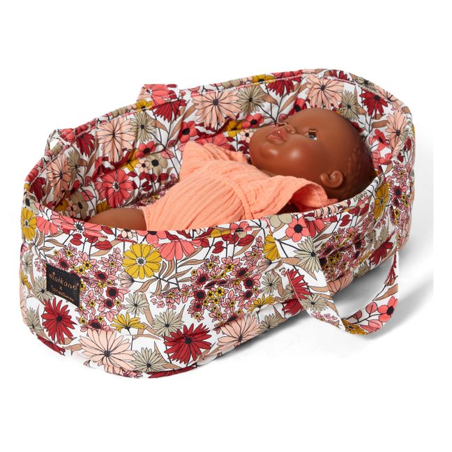 Moses Basket, Mattress and Doll Quilt Sage Green S049 Numero 74 Toys