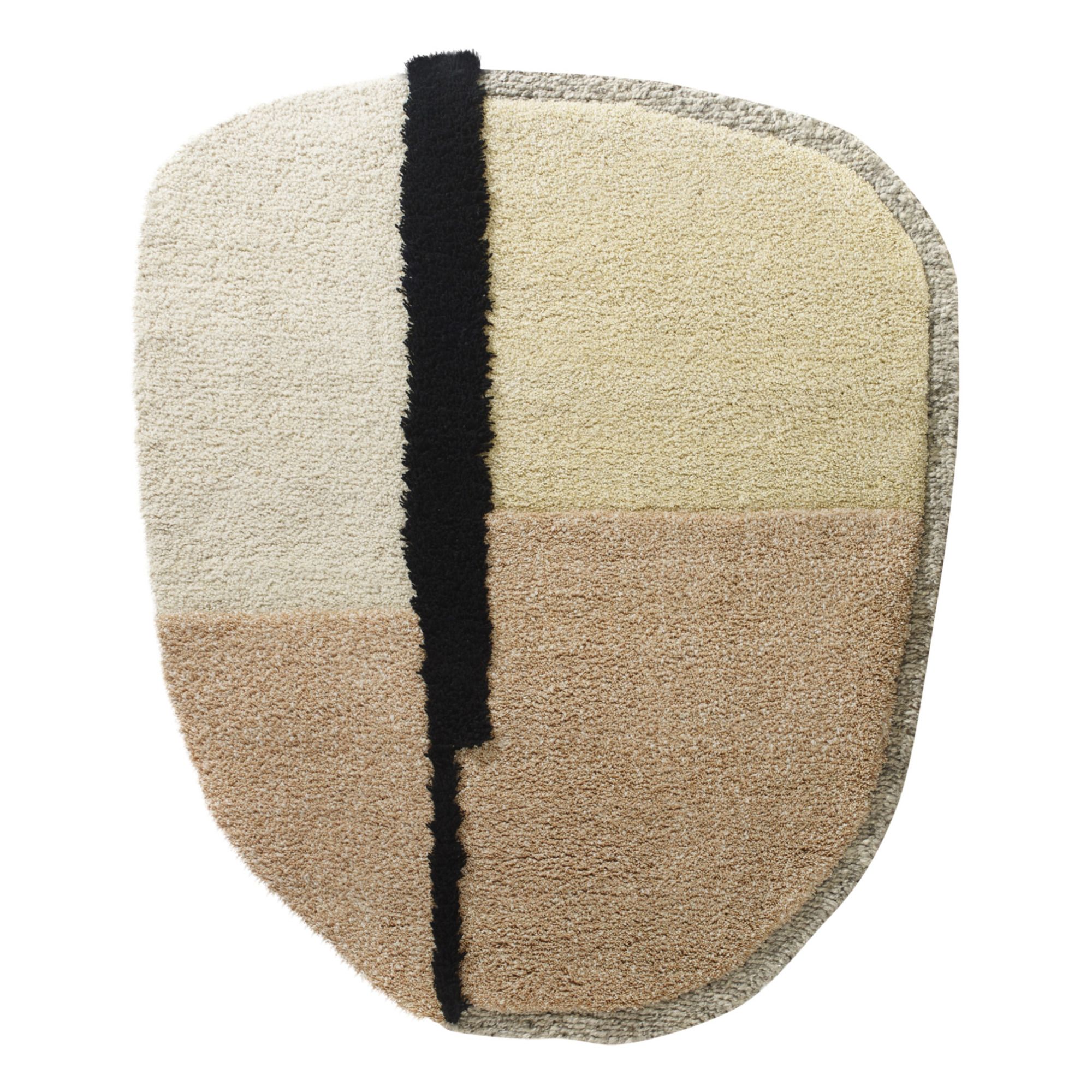 Tappetino da bagno shaggy in cotone beige 70 x 50 cm Amass - Ferm Living