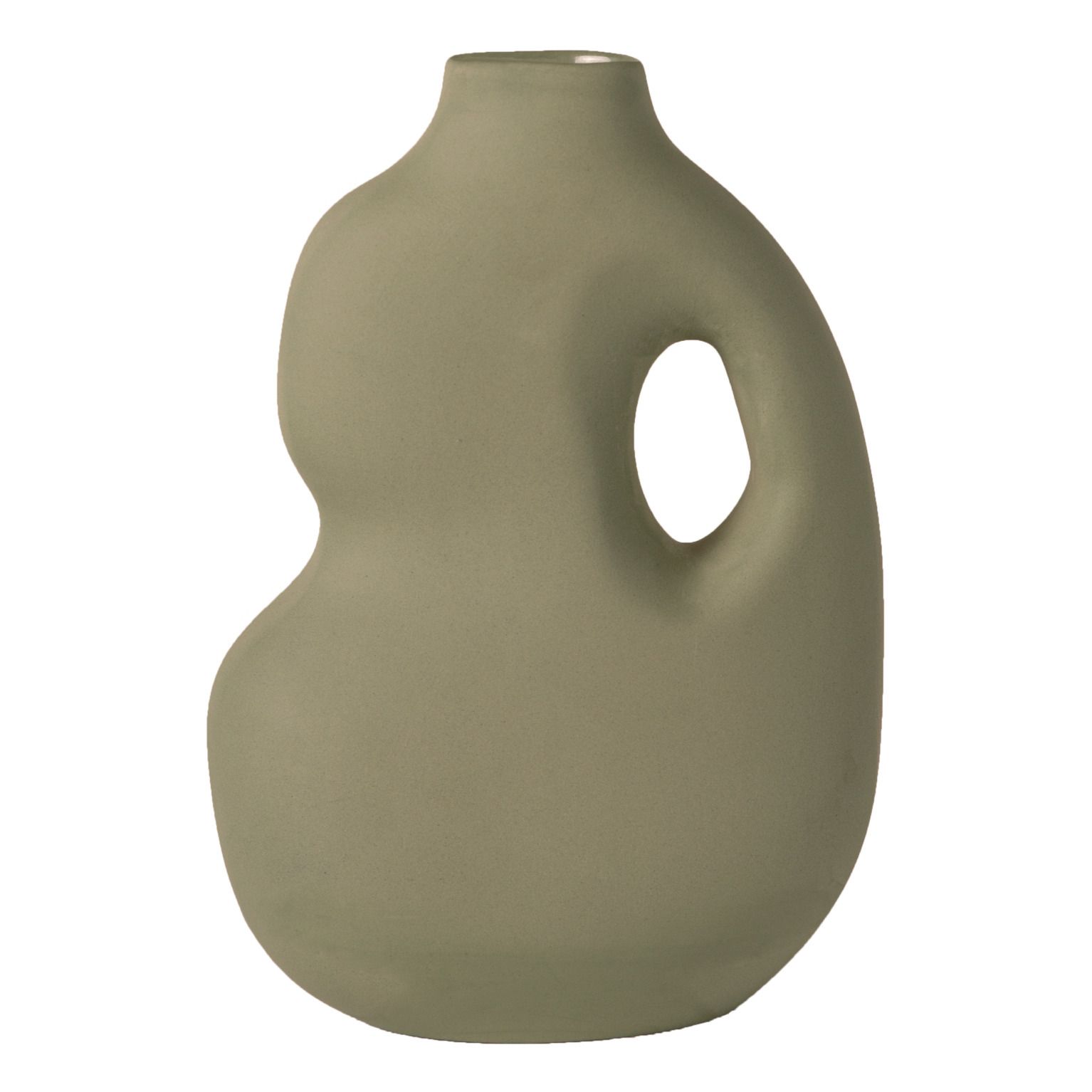 Schneid Studio - Vase en céramique Aura 2 - Sauge