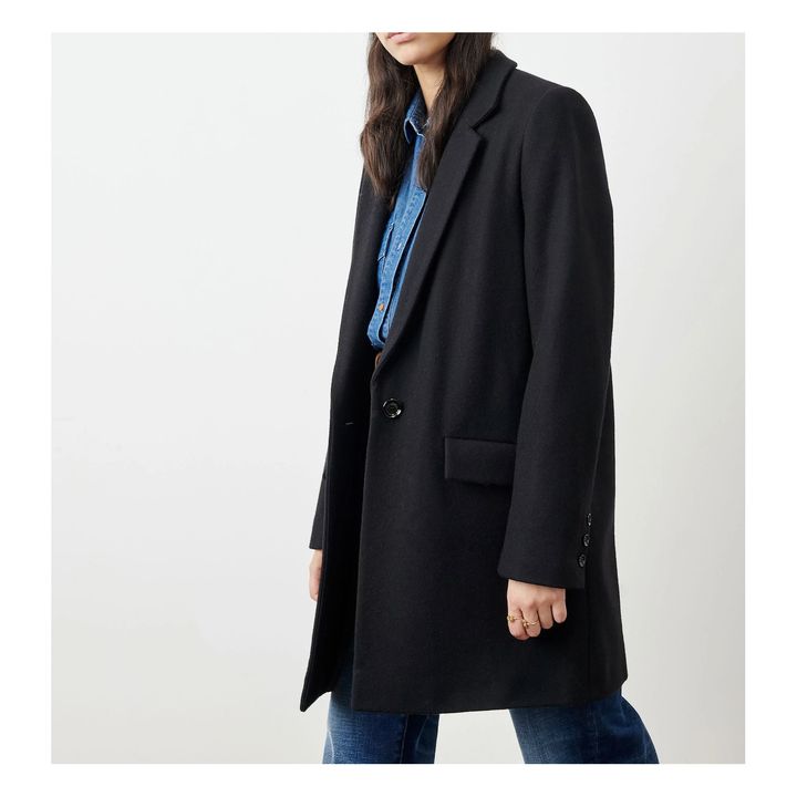 Nu Dol Recycled Wool Cloth Coat Black Sessun Fashion Adult nu-dol-recycled-wool-cloth-coat-black-sessun-fashion-adult