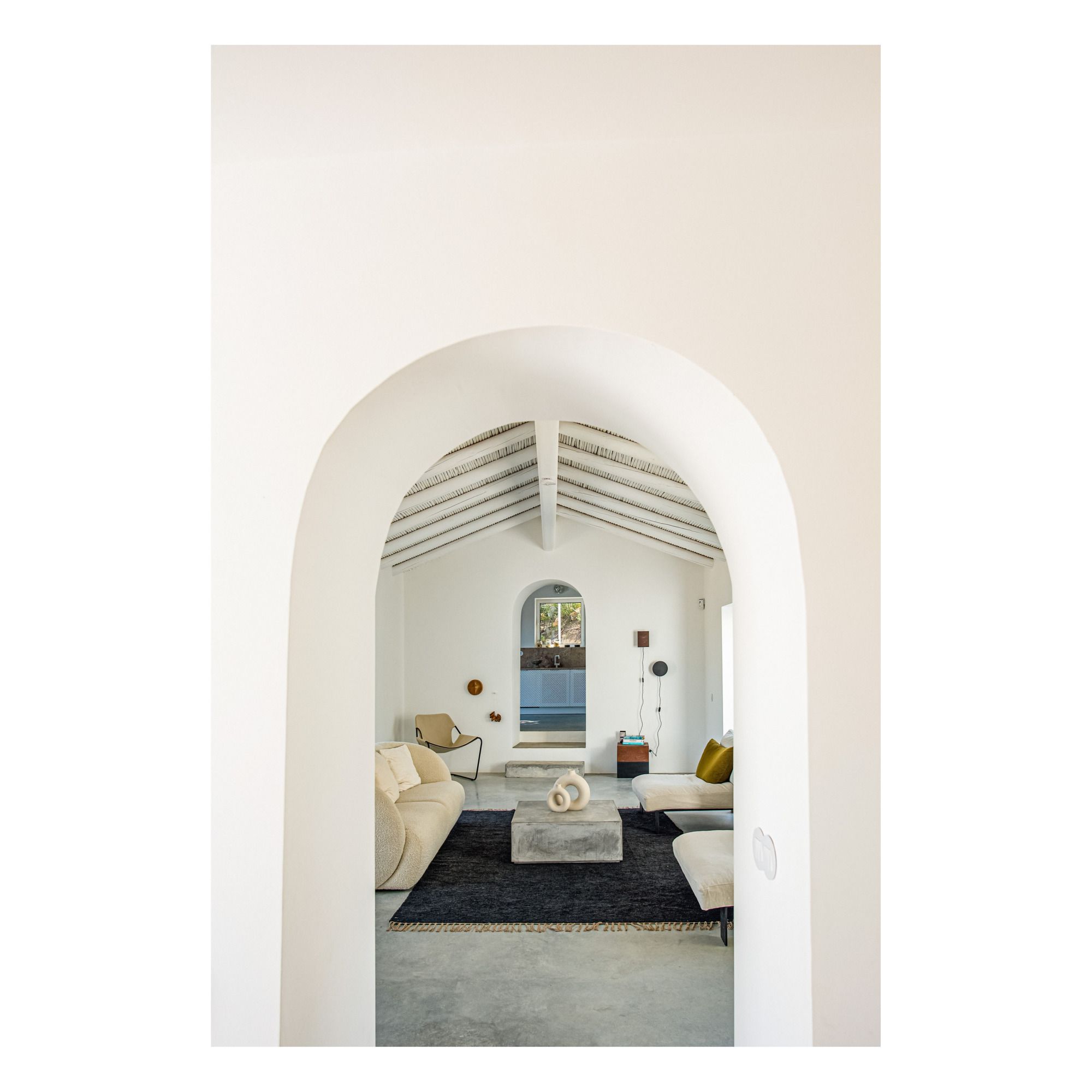 Nunamae - Tapis Luca en coton recyclé - Gris charbon