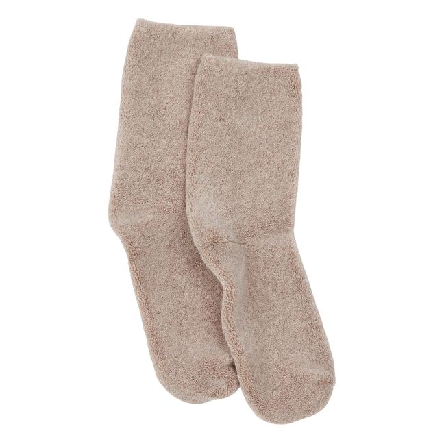 Chaussettes Beige Nude