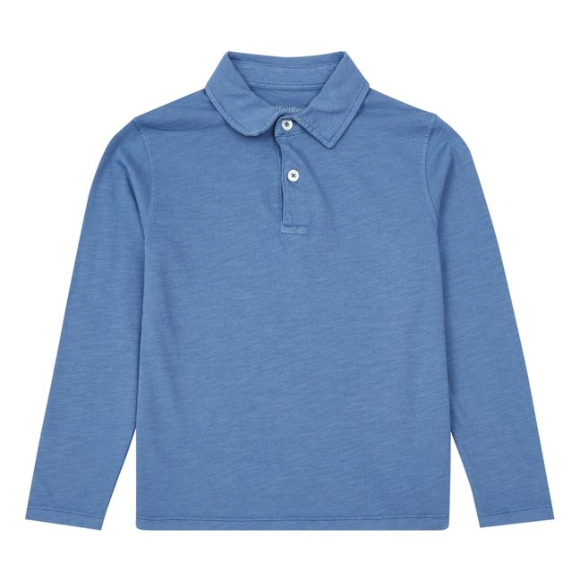 Polo Jersey Bleu