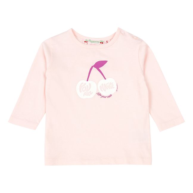 Tahsina Cherry T-shirt Pink