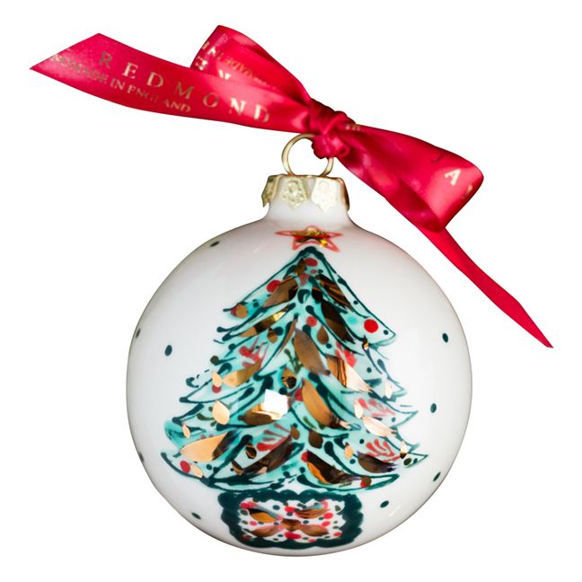Christmas Tree Porcelain Bauble