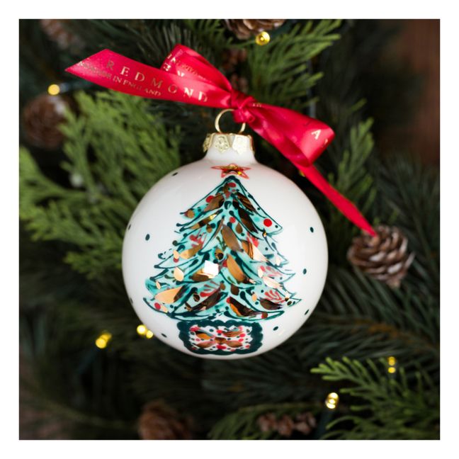 Christmas Tree Porcelain Bauble
