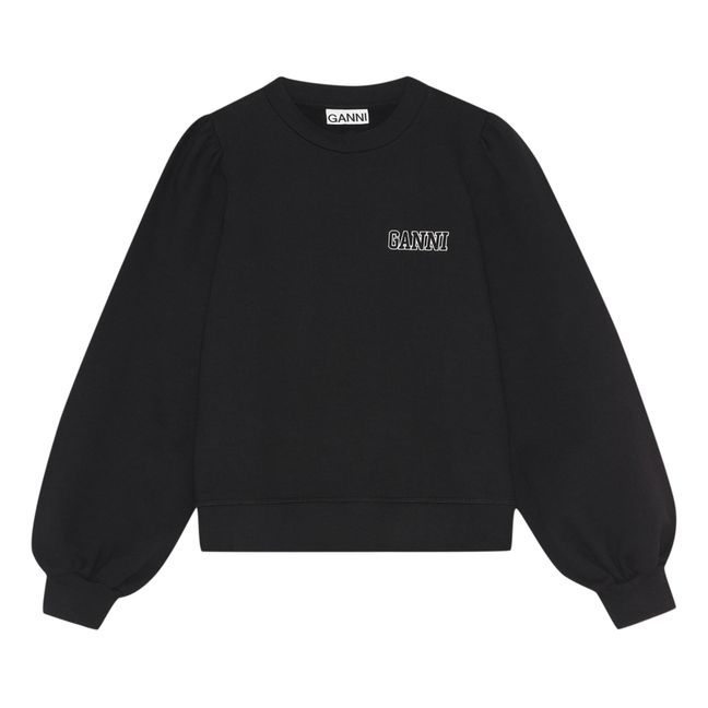 Isoli Software Organic Cotton Sweatshirt | Black