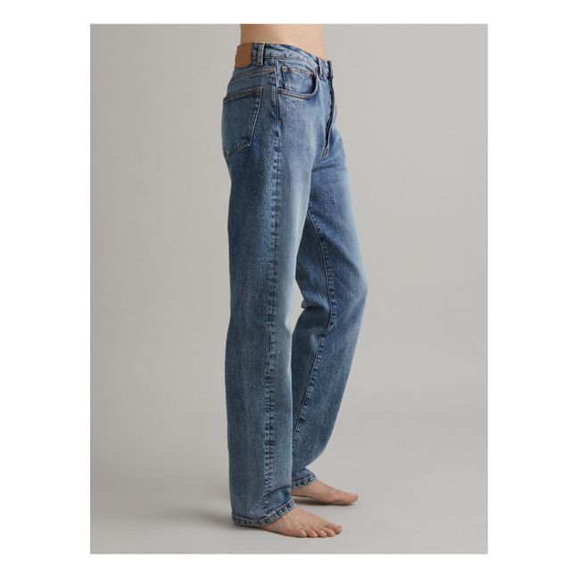Jeans boy con 5 tasche in cotone biologico Vintage 97