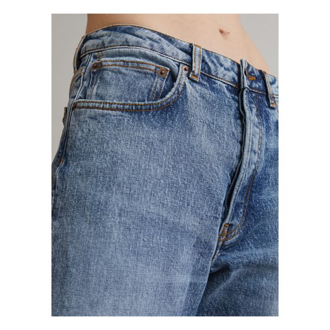 Jeans boy con 5 tasche in cotone biologico Vintage 97