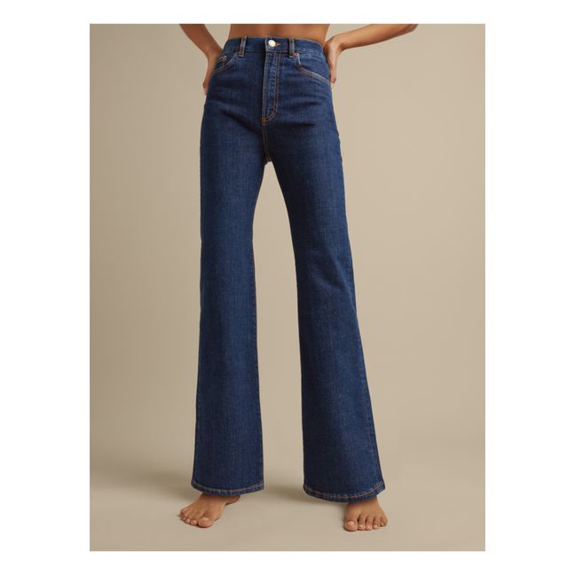 Pyramid 5-Pocket Organic Cotton Jeans | Blue 2 Weeks