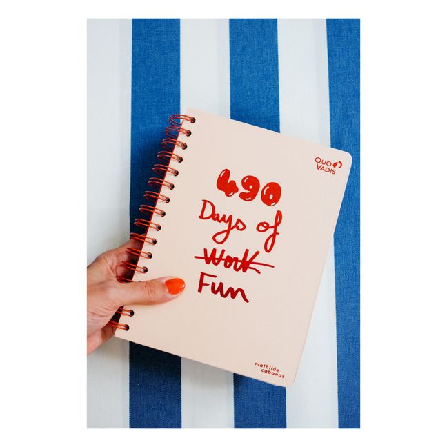 490 Days of Fun Diary | Pink