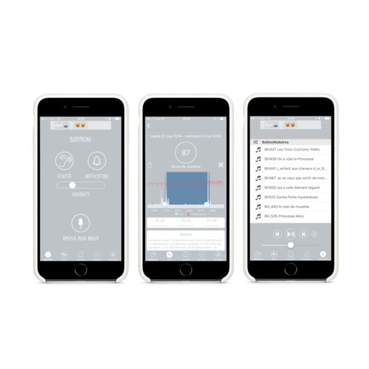 Rémi Connected Nightlight | Grey- Product image n°5