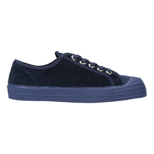 Star Master Corduroy Sneakers Navy blue