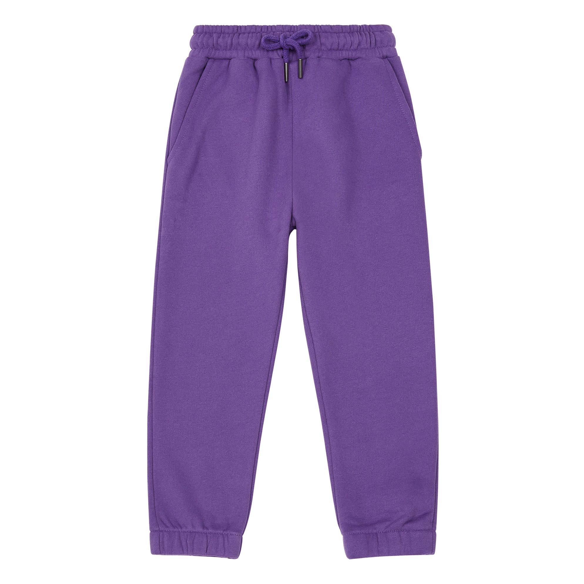 Hundred Pieces - Jogger Coton Bio Relax - Garçon - Violet