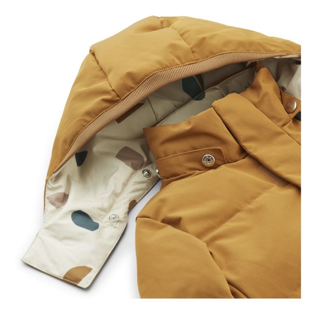 Paloma Recycled Polyester Reversible Parka Yellow
