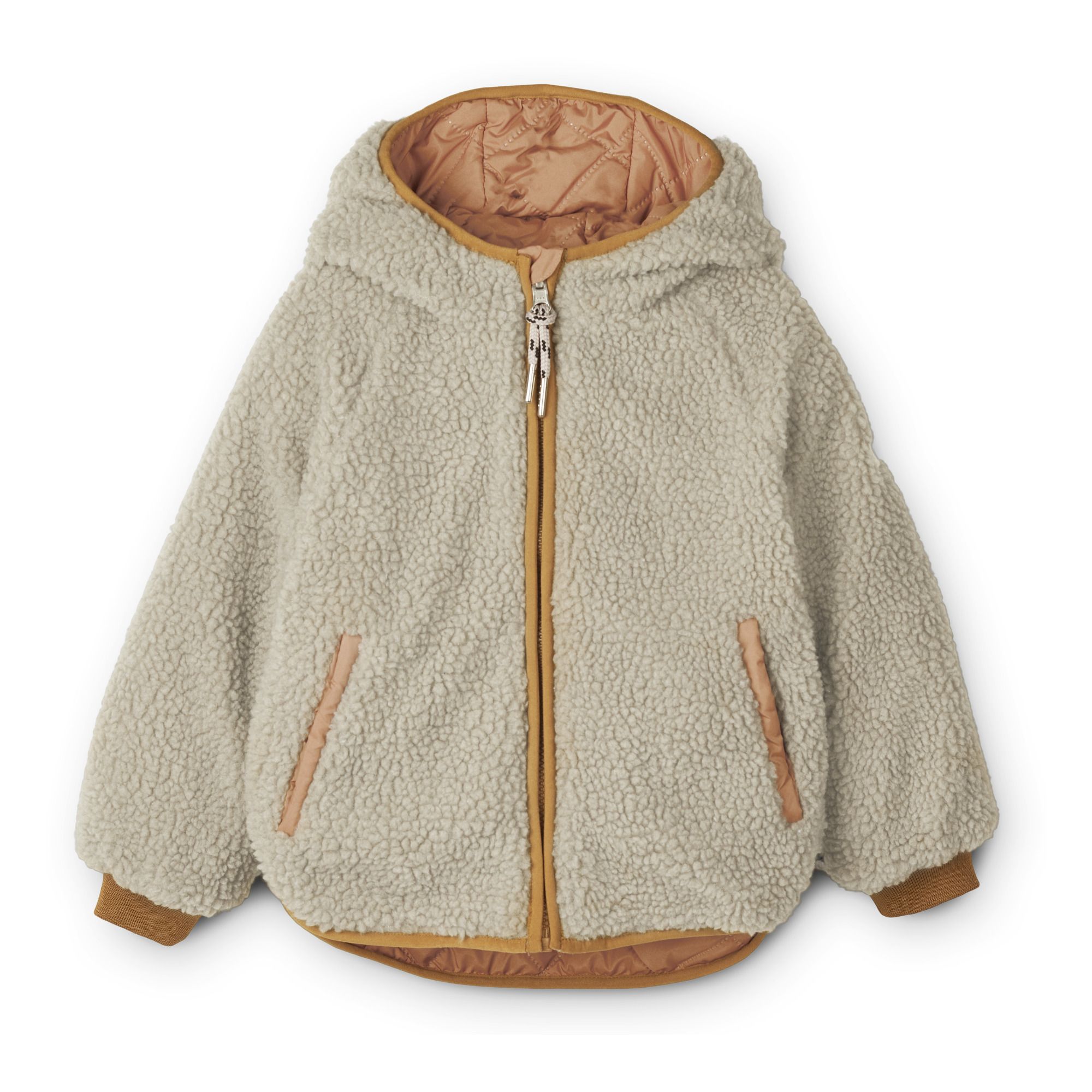 pink polyester jacket