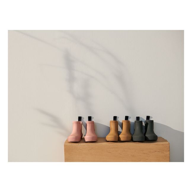 Stivali imbottiti Ziggy in gomma naturale | Rosa