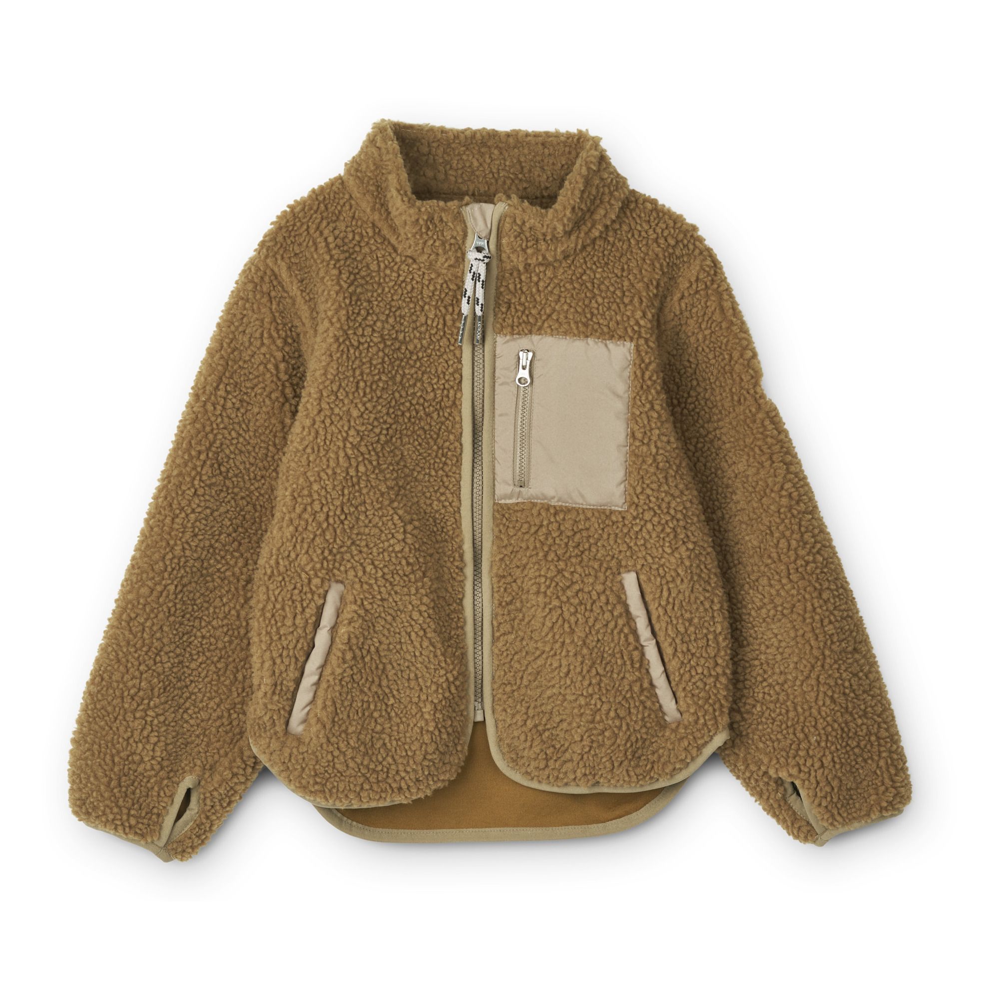 Liewood - Veste Nolan Polyester Recyclé - Fille - Camel
