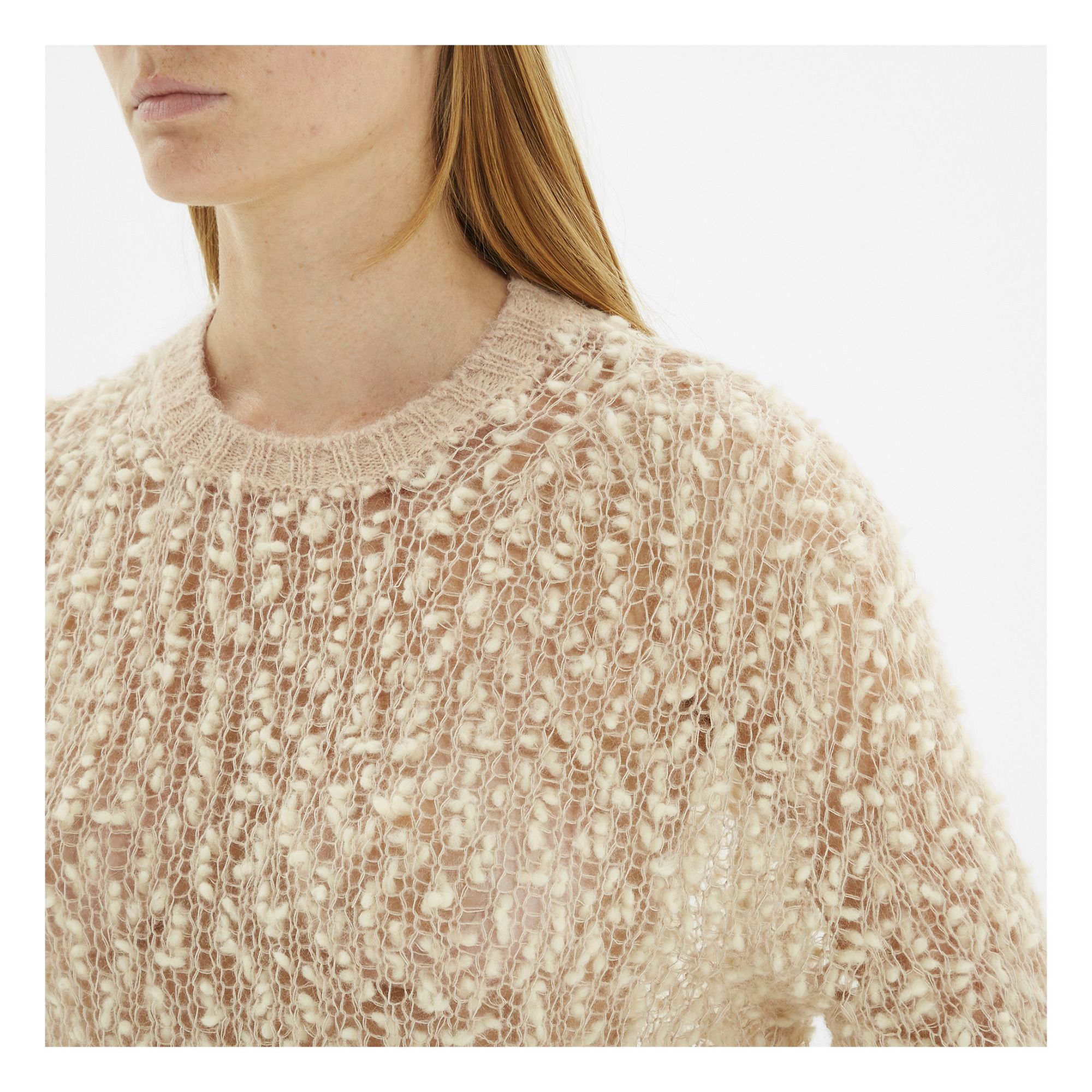cream lambswool jumper
