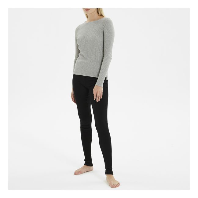 Leggings de seda Great - Colección Mujer | Negro