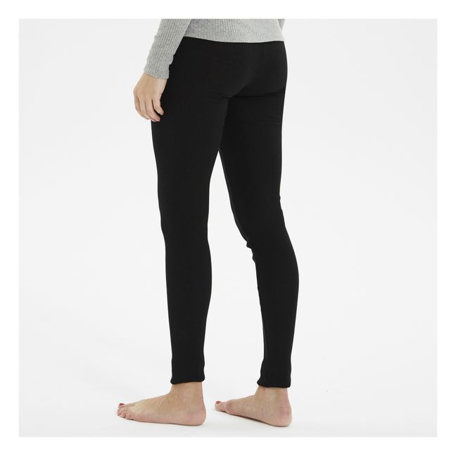 Leggings de seda Great - Colección Mujer | Negro