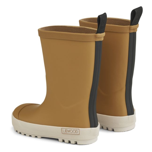 River Natural Rubber Boots Camel