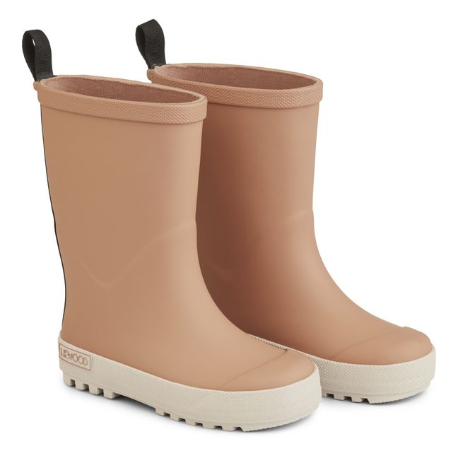 River Natural Rubber Boots Pink