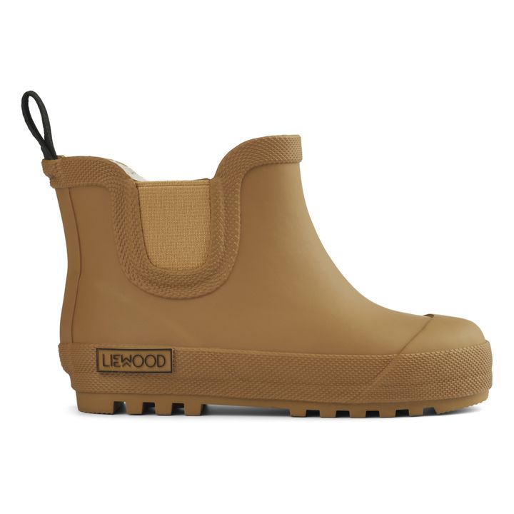 Liewood Bottes Four es Ziggy Caoutchouc Naturel Camel Smallable