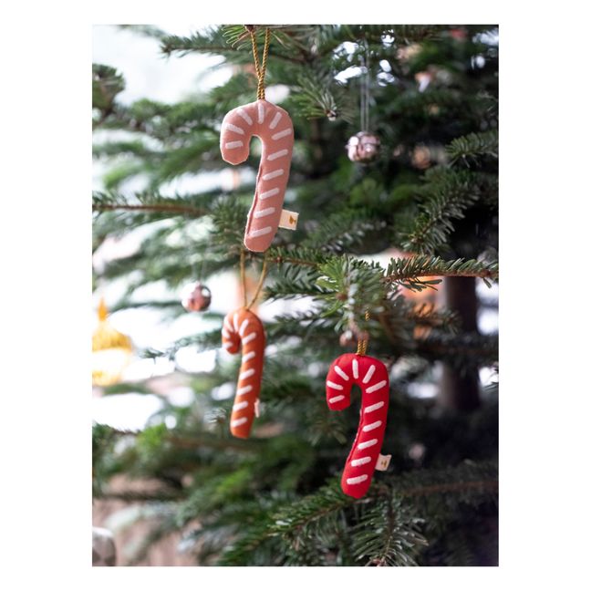 Candy Cane Christmas Decorations - Set of  3